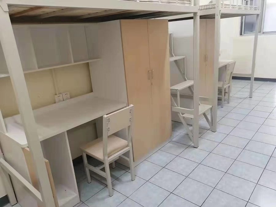 陕西防锈宿舍床案例