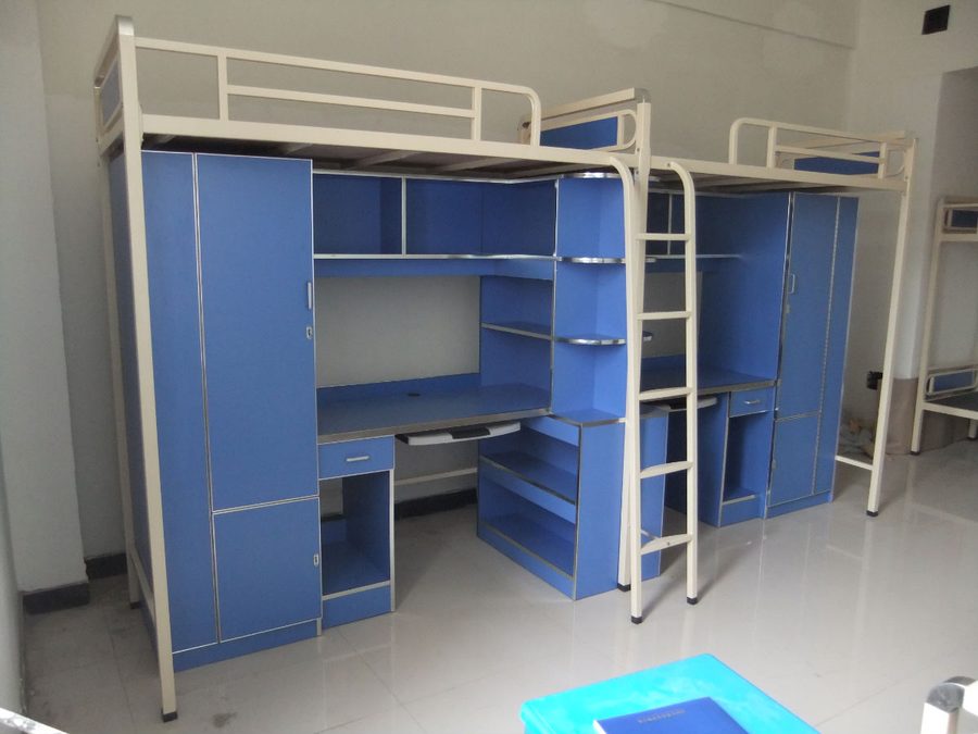 陕西带衣柜公寓床